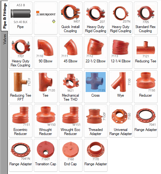 Aalberts Shurjoint Grooved Painted Fittings Ductile Iron - Image 2
