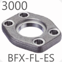Stauff - SAE Single-Part Socket Weld Flange Flat Style Type BFFX-FL-ES 3000 CS