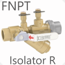Griswold - Isolator R Combination Valve Fixed End FNPT